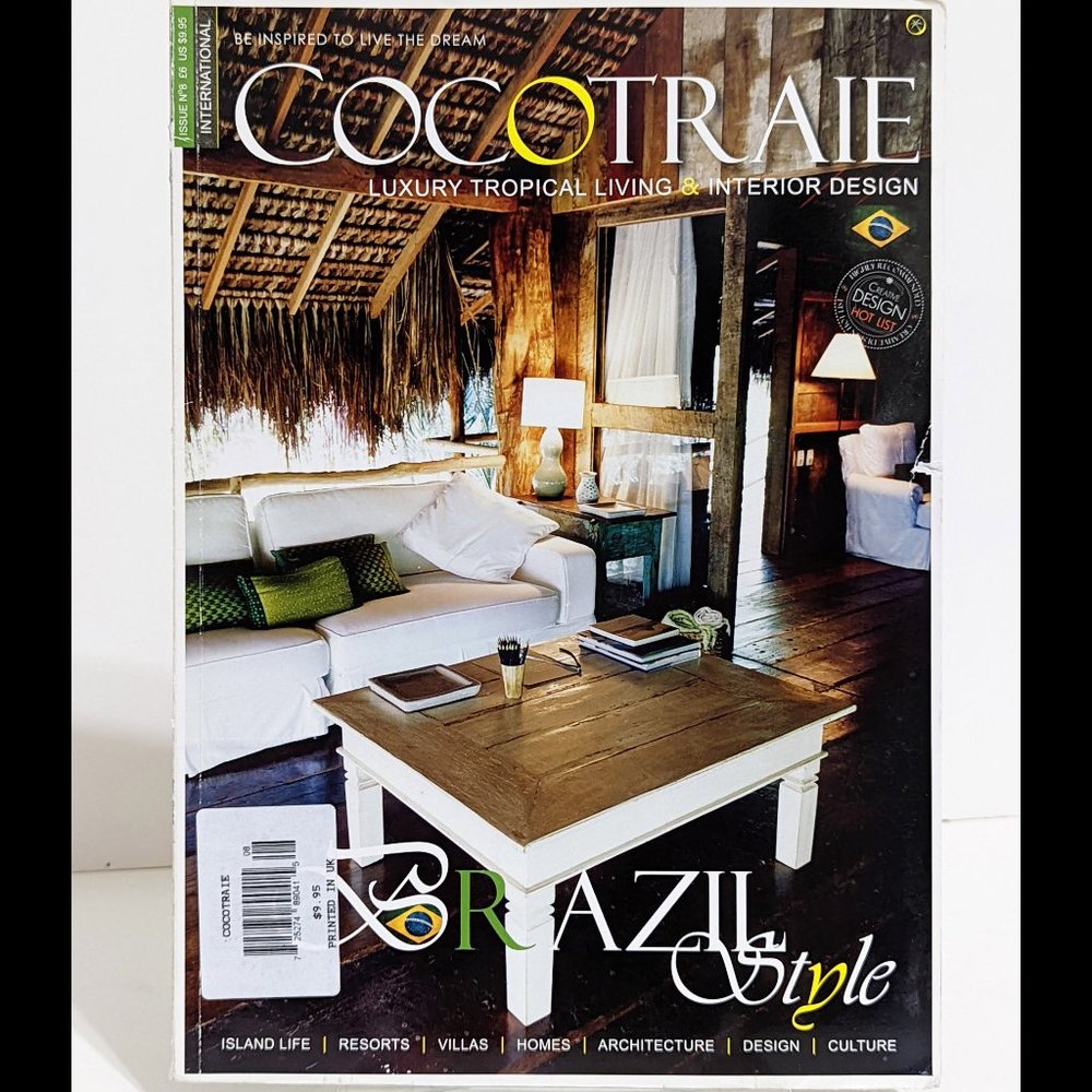 COCOTRAIE Brazil Tropical Luxury Interior Design Architecture, Issue No. 8 2013 - Picture 1 of 6
